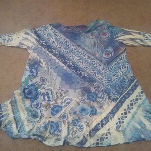 Style & Co blue shirt 1x